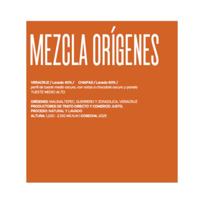 Bolsa de Café Mezcla de Orígenes